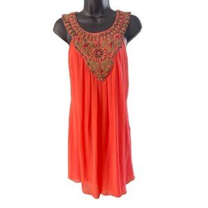 Sue Wong Nocturne women’s beaded dress size 6 Coral